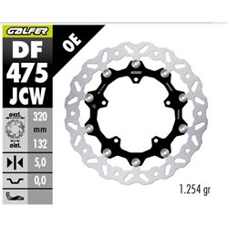 Disco freno Galfer DF475JCW