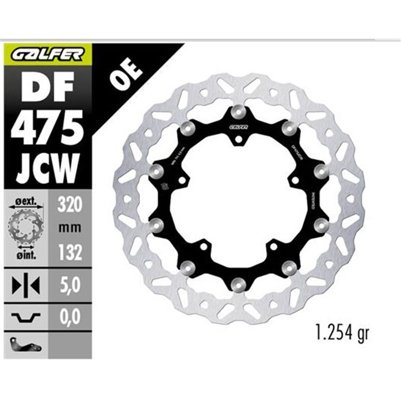 Disco freno Galfer DF475JCW