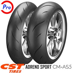 CM-AS5 ADRENO SPORT 120/70ZR17 58W TL F + 180/55ZR17 73W TL R