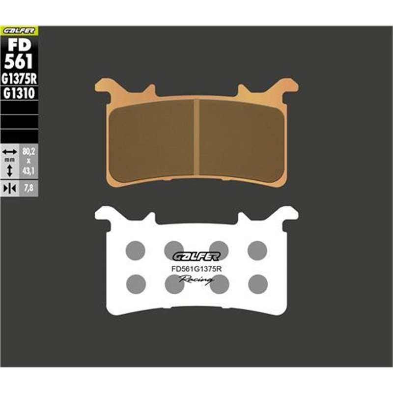 Pastillas freno Galfer FD499G1375R