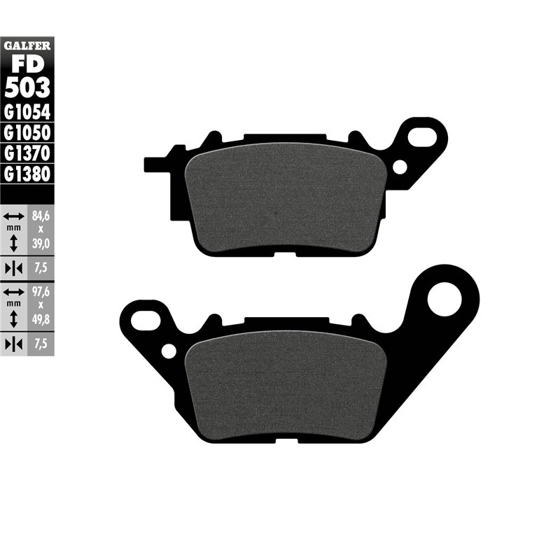 Pastillas freno Galfer FD503G1050