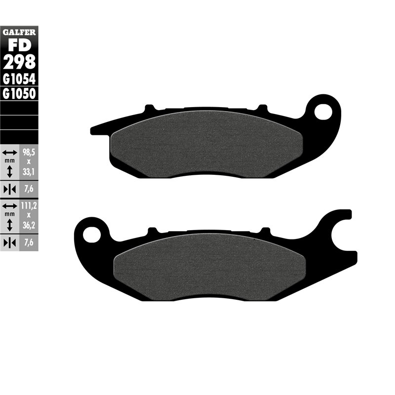 Pastillas freno Galfer FD298G1050