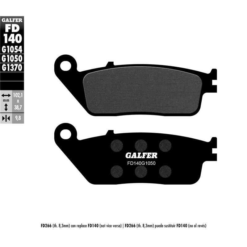 Pastillas freno Galfer FD140G1050