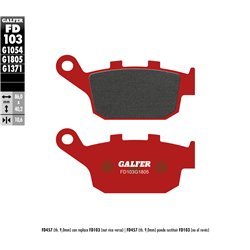 Pastillas freno Galfer FD103G1805