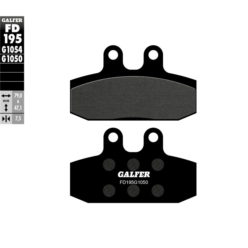 Pastillas freno Galfer FD195G1050