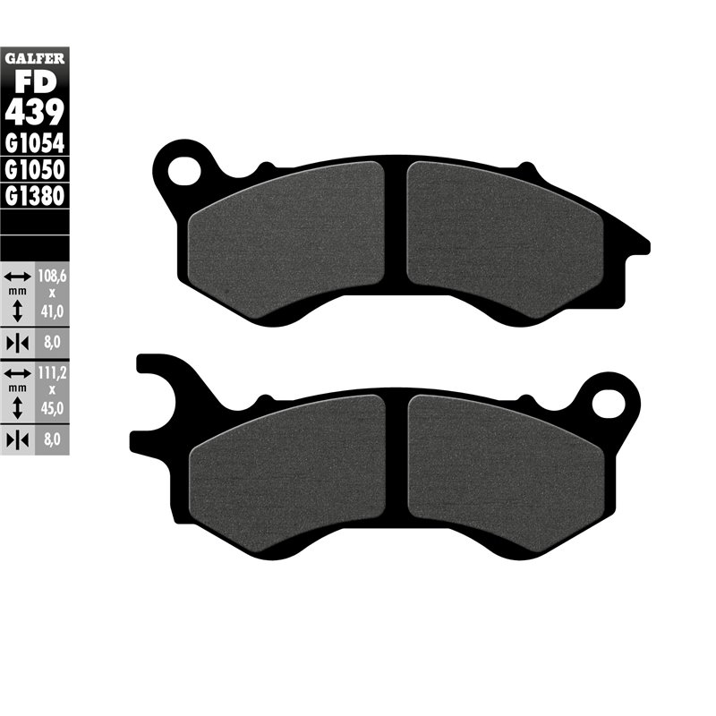 Pastillas freno Galfer FD439G1050