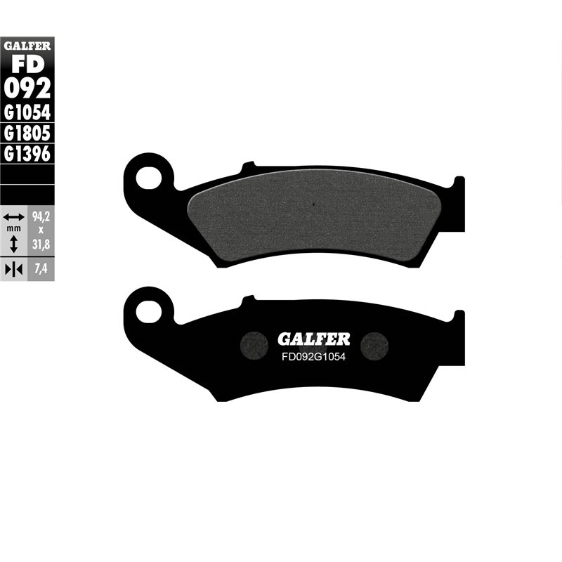 Pastillas freno Galfer FD092G1054