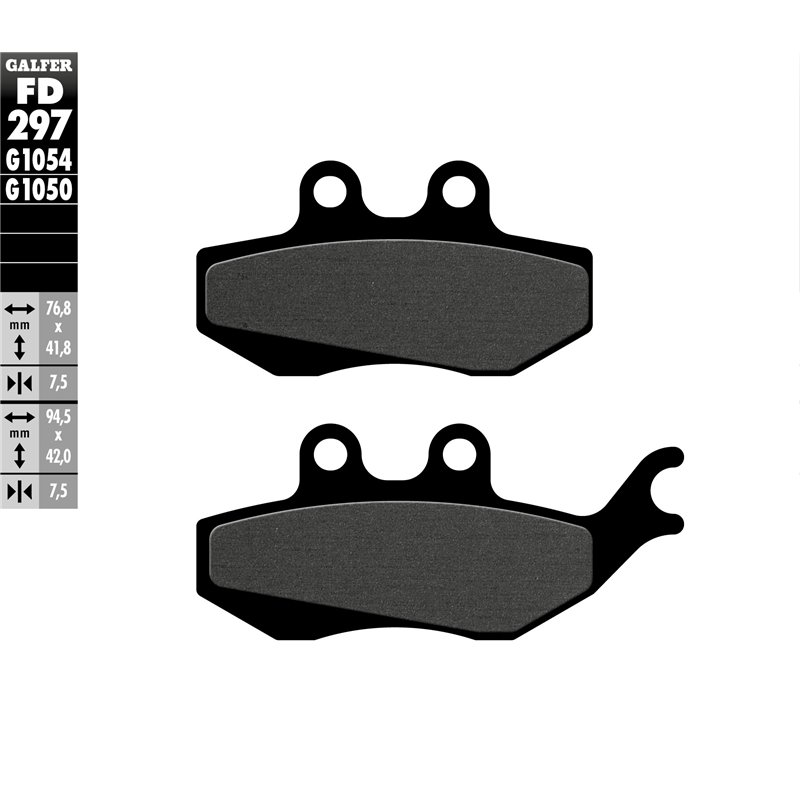 Pastillas freno Galfer FD297G1054