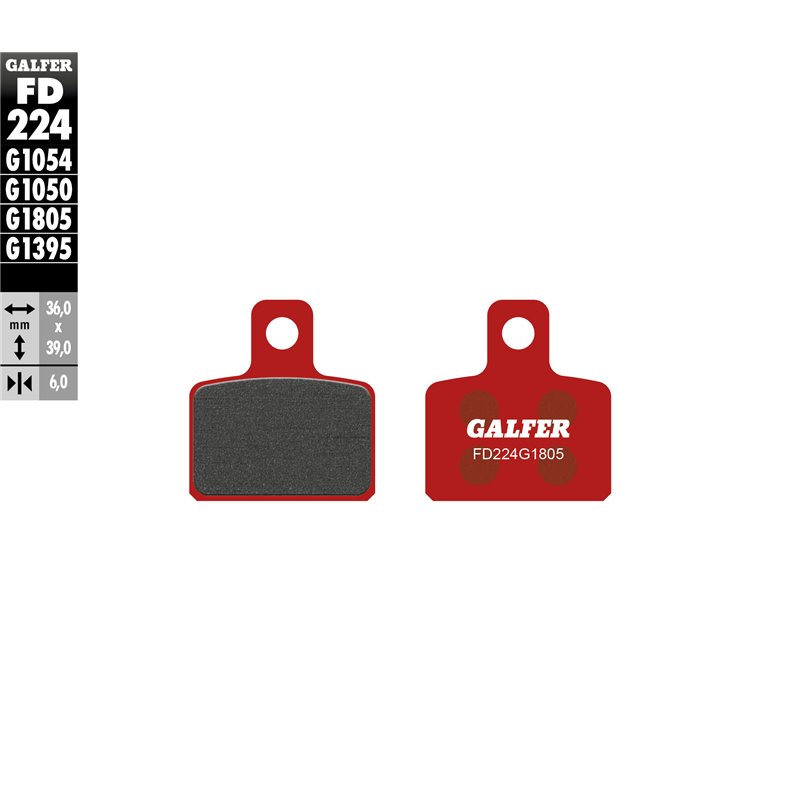 Pastillas freno Galfer FD224G1805