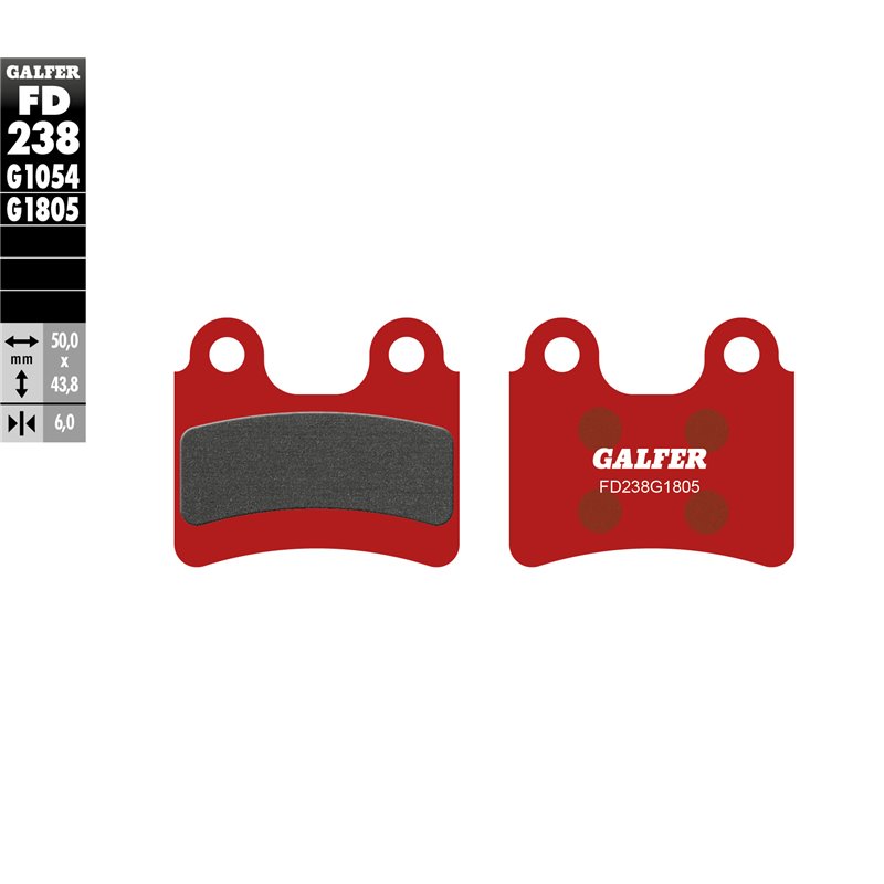 Pastillas freno Galfer FD238G1805