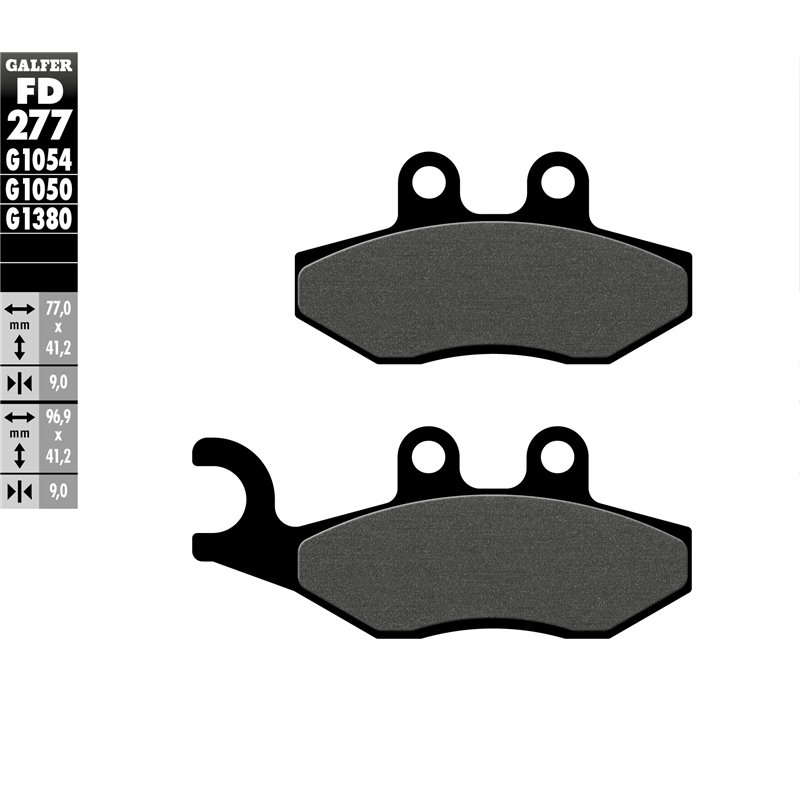 Pastillas freno Galfer FD277G1054