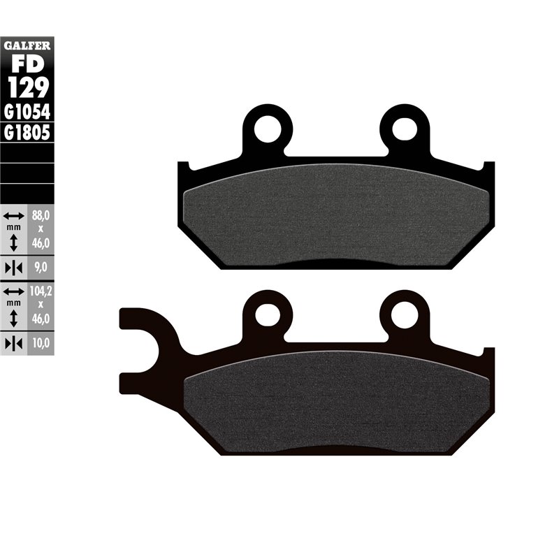 Pastillas freno Galfer FD129G1054