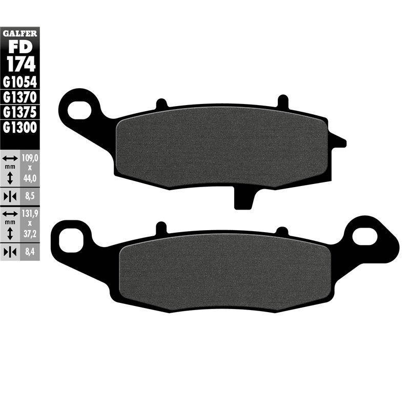 Pastillas freno Galfer FD174G1054