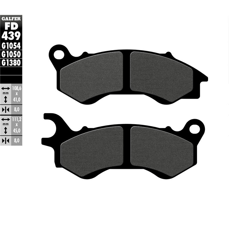 Pastillas freno Galfer FD439G1054