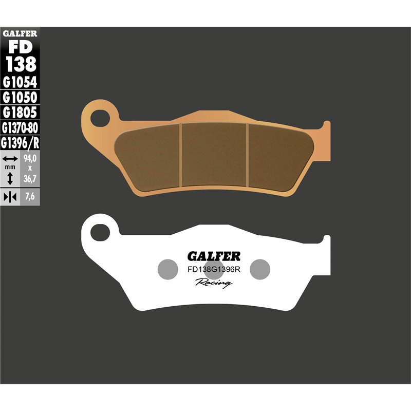 Pastillas freno Galfer FD138G1396R