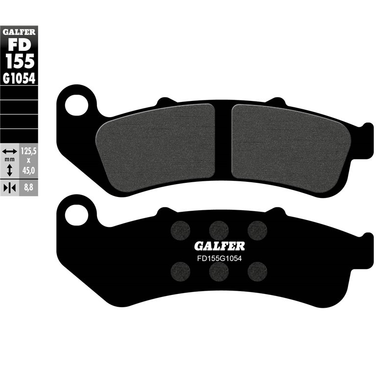 Pastillas freno Galfer FD155G1054