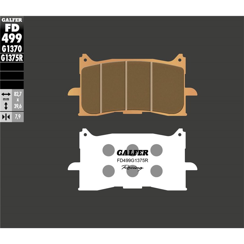 Pastillas freno Galfer FD499G1375R