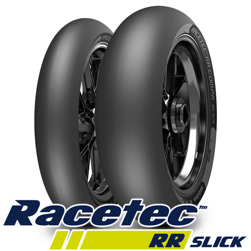 RACETEC RR SLICK 120/70R17 NHS TL K2