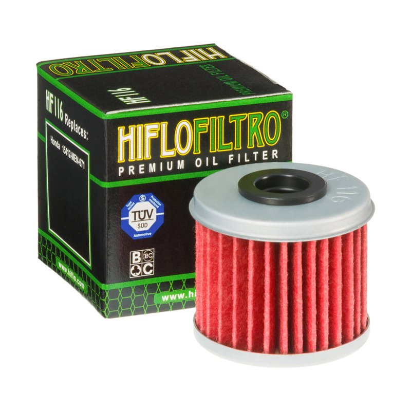 Filtro de aceite Hiflofiltro HF116