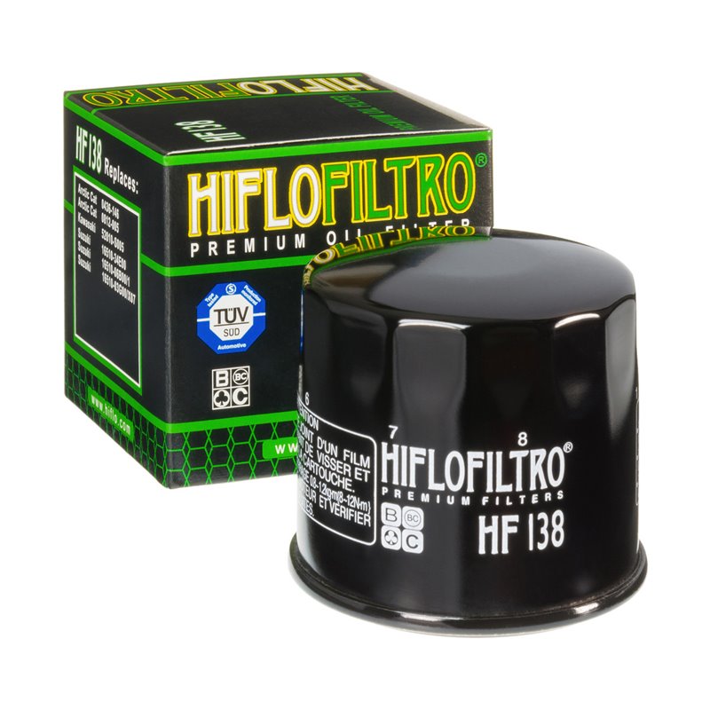 Filtro de aceite Hiflofiltro HF138