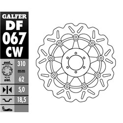 DISCO GALFER DF067CW