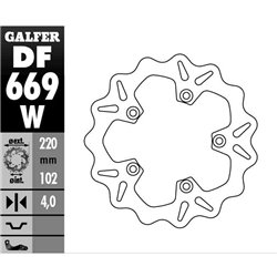 DISCO GALFER DF669W
