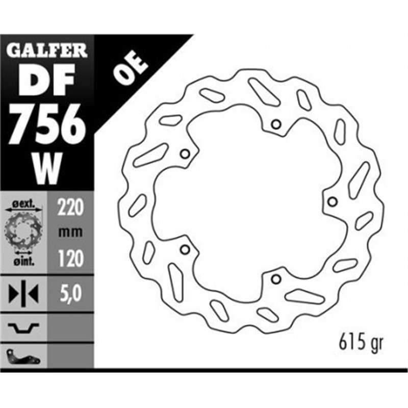 DISCO GALFER DF756