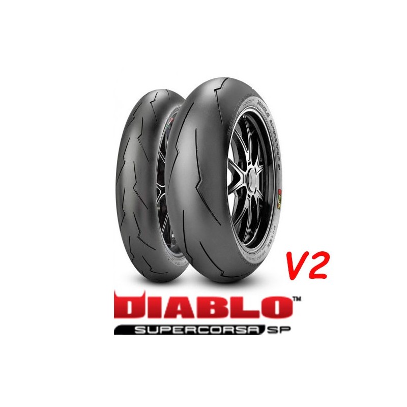 Pirelli Diablo Supercorsa (SC1-V2) 54W Front 110/70-ZR17 - MOTO-D