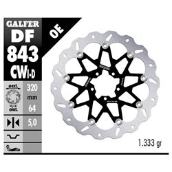 DISCO GALFER DF843CW