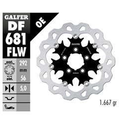 DISCO FRENO GALFER DF681FLW