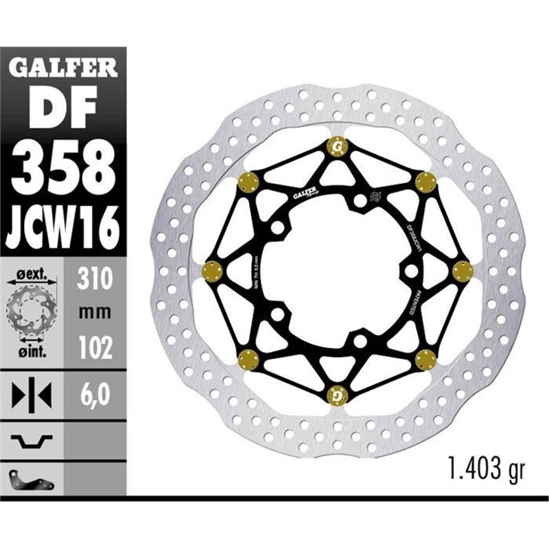 DISCO GALFER DF358JCW1G03