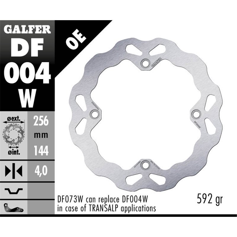 Disco freno Galfer DF004W