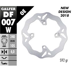 Disco freno Galfer DF007W