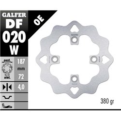 Disco freno Galfer DF020W