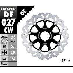 Disco freno Galfer DF027CW