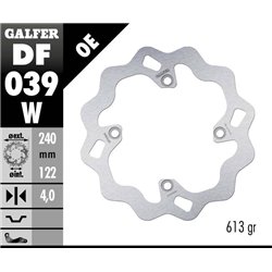 Disco freno Galfer DF039W