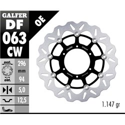 Disco freno Galfer DF063CW