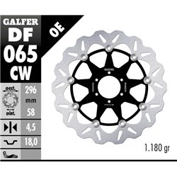 Disco freno Galfer DF065CW