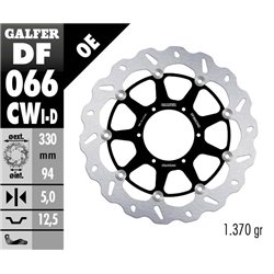 Disco freno Galfer DF066CWD