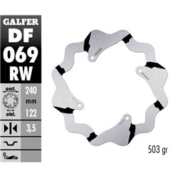 Disco freno Galfer DF069RW