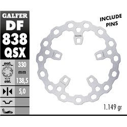 Disco freno Galfer DF838QSX