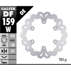 Disco freno Galfer DF159W