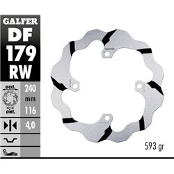 Disco freno Galfer DF179RW