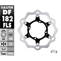 Disco freno Galfer DF182FLS