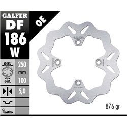 Disco freno Galfer DF186W