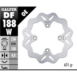 Disco freno Galfer DF188W