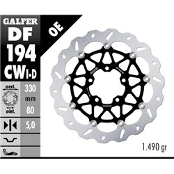 Disco freno Galfer DF194CWI