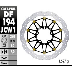 Disco freno Galfer DF194JCW1G03