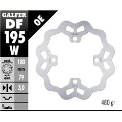 Disco freno Galfer DF195W