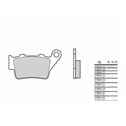 Pastillas Brembo 07BB0258